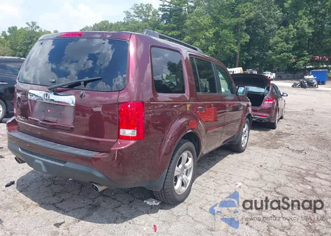 2013 Honda Pilot Ex-L из США, поврежденный, VIN 5FNYF3H73DB021100